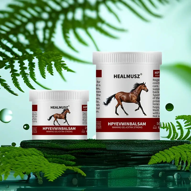 250ml/500ml Extra Warming Horse Balm Joint Massage Gel - Chamomile Extract Moisturizing Cream for Joint Care