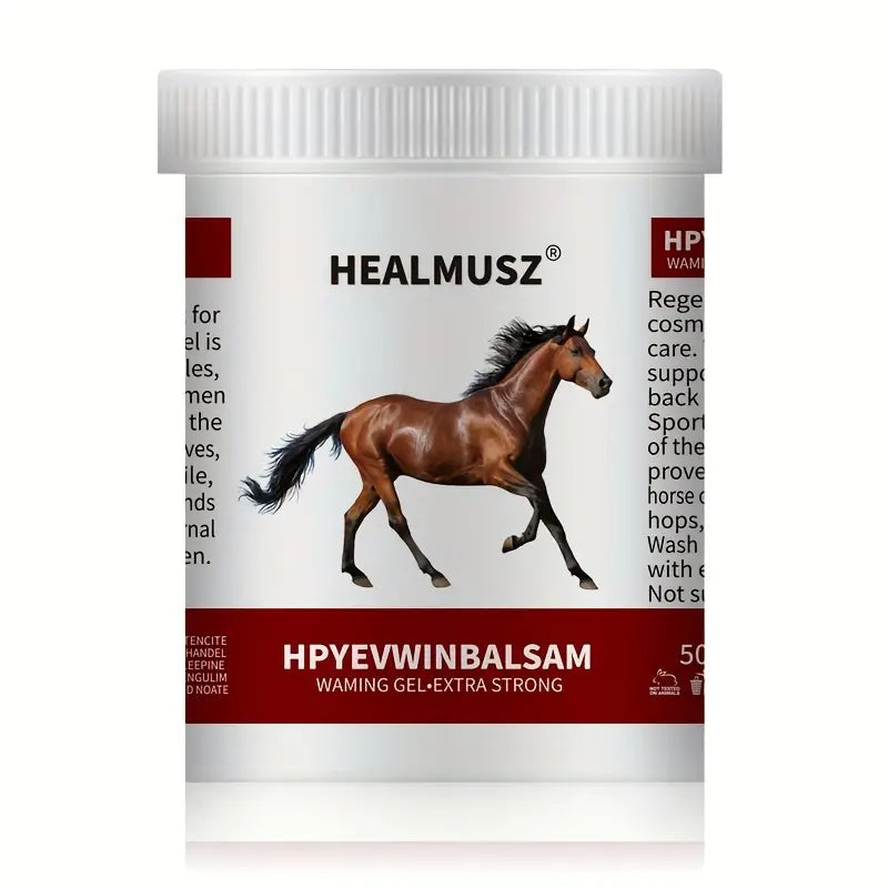 8.45oz/16.91oz Horse Balm, Contains Chamomile Extract, Extra Warming Joint Massage Gel Moisturizing Joint Care Cream