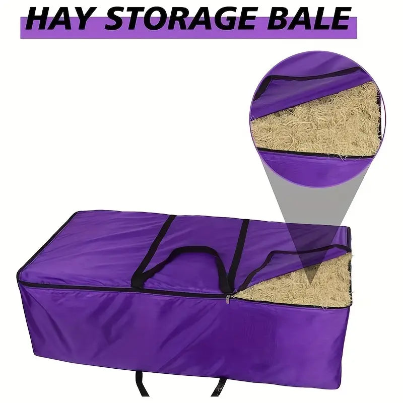 1pc Horses Store Hay Feeder, High-capacity Bags, Goat Feeders, Cattle And Sheep Feeding Bags For Easy Storage