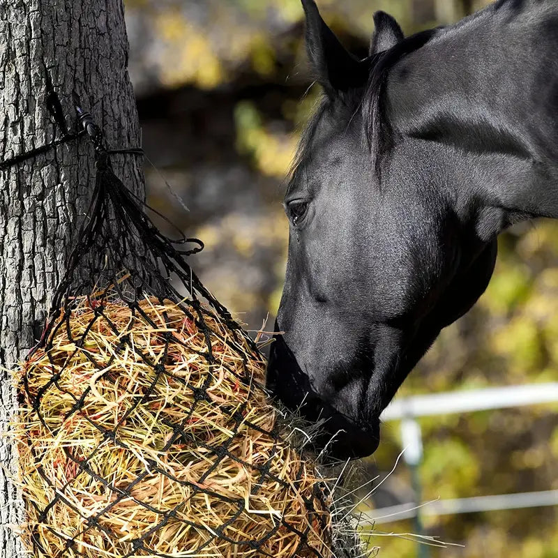 Premium Slow Feed Hay Net for Horses, Sheep, and Donkeys - Reduces Waste and Promotes Healthy Digestionhorde