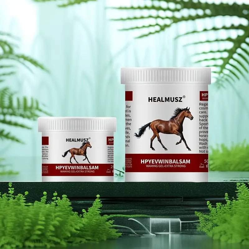 250ml/500ml Extra Warming Horse Balm Joint Massage Gel - Chamomile Extract Moisturizing Cream for Joint Care